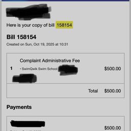 Just one of the unauthorized charges to my credit card. You can see it labeled as a 'complaint fee' Just one of the unauthorized charges to my credit card. You can see it labeled as a 'complaint fee'