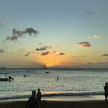 Michel's At The Colony Surf - View from our table- can't be beat - French Near Me - Honolulu, Hawaii