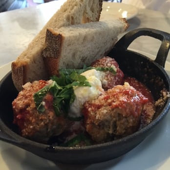 Pizza Barbone - Meatballs with bread for dipping. - Pizza Near Me - Hyannis, Massachusetts