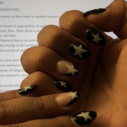 Acrylic Star Nails