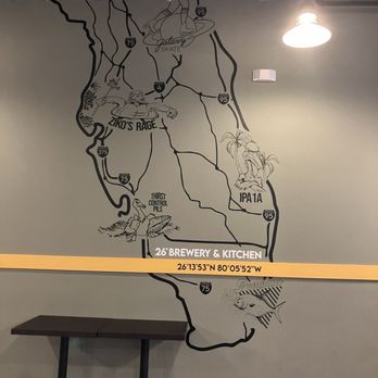 26 Degree Brewing Company - Decor - Breweries Near Me - Pompano Beach, Florida