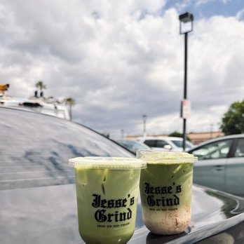 Jesse's Grind Coffee Bar - matcha oatchata - Coffee & Tea Near Me - Winnetka, California Jesse's Grind Coffee Bar - matcha oatchata - Coffee & Tea Near Me - Winnetka, California