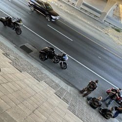 East Bay Motorcycle Tow - Waiting for the tow.