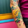 Photo of sunflower tattoo