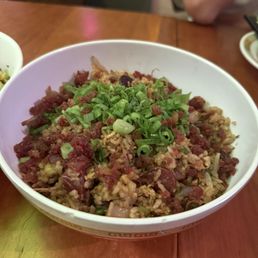 Lap cheong fried rice