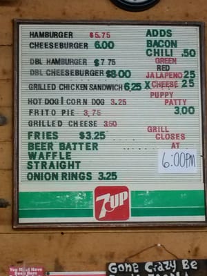 Menu photo 2 Freemon's General Store Creede, CO Menu photo 2 Freemon's General Store Creede, CO