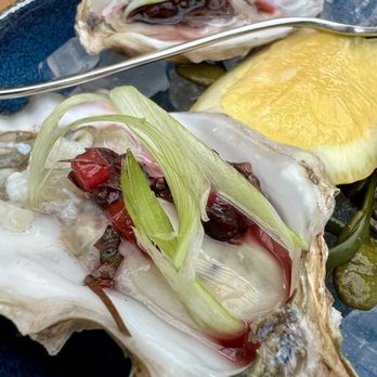 Cindy's Rooftop - Oysters on the Half Shell - New American Near Me - Chicago, Illinois Cindy's Rooftop - Oysters on the Half Shell - New American Near Me - Chicago, Illinois