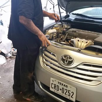 Acm Auto Service - Dr. Masoud in the surgery room (noise detection). He is actually listening to the engine noise. - Auto Repair Near Me - Austin, Texas