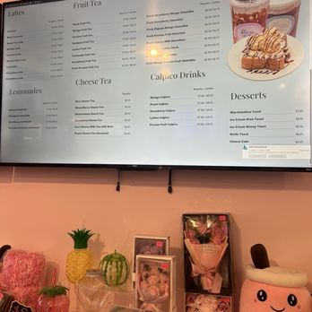 Tea For You - Menu - Bubble Tea Near Me - Honolulu, Hawaii