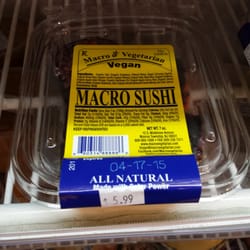 A Market - Vegan option