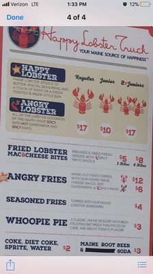 Menu photo 6 The Happy Lobster Chicago, IL