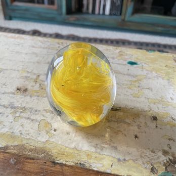 KT Glassworks - Clarity's paperweight (like an egg) - Arts & Crafts Near Me - Los Angeles, California KT Glassworks - Clarity's paperweight (like an egg) - Arts & Crafts Near Me - Los Angeles, California