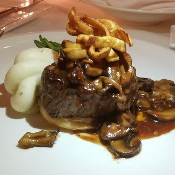 Atlantis Steakhouse - Open beef wellington. Phenomenal dish with mouthwatering foie Gras on top of tender steak - Steakhouses Near Me - RENO, Nevada Atlantis Steakhouse - Open beef wellington. Phenomenal dish with mouthwatering foie Gras on top of tender steak - Steakhouses Near Me - RENO, Nevada