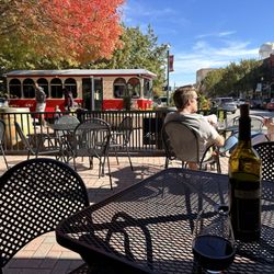Landon Winery - Can't beat the view of downtown McKinney from Landon Winery with a glass of wine in hand!