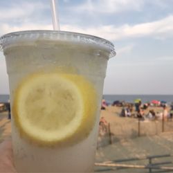 Pucker Lemonades & Beach Fries - The official beverage of summer.