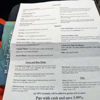 Dockside Dave's - Menu - Seafood Near Me - Madeira Beach, Florida