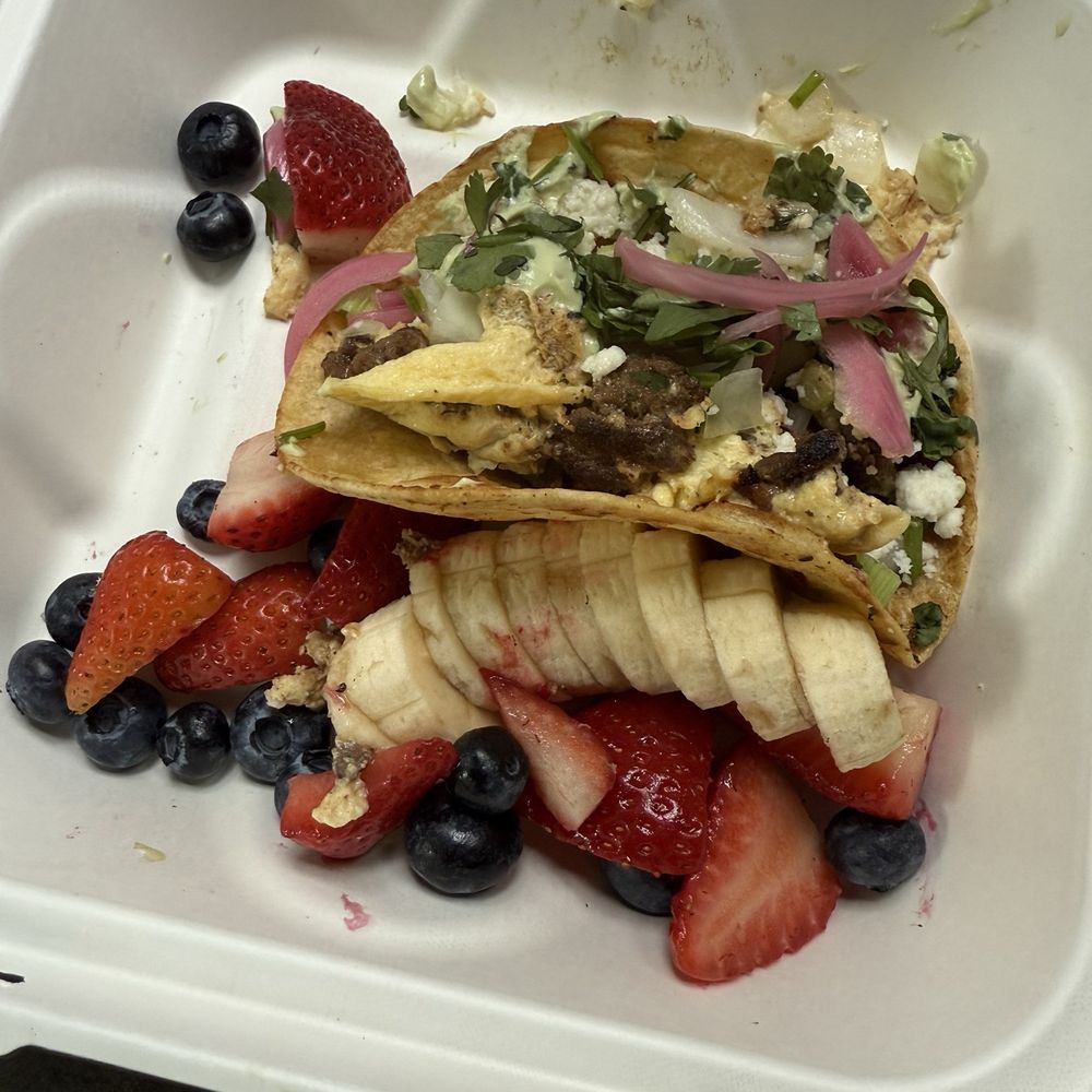 Sammamish Cafe & Spirits - Steak taco with fruit - Breakfast & Brunch Near Me - Sammamish, Washington Sammamish Cafe & Spirits - Steak taco with fruit - Breakfast & Brunch Near Me - Sammamish, Washington