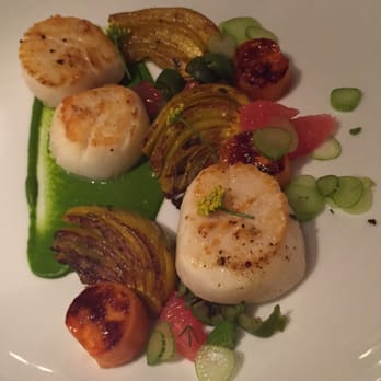Abejas - Huge sea scallops with a fresh vegetable medley! - New American Near Me - Golden, Colorado