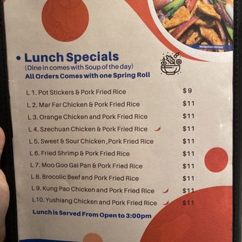 Dragon Express Chinese Kitchen - Lunch Specials - Chinese Near Me - Medford, Oregon