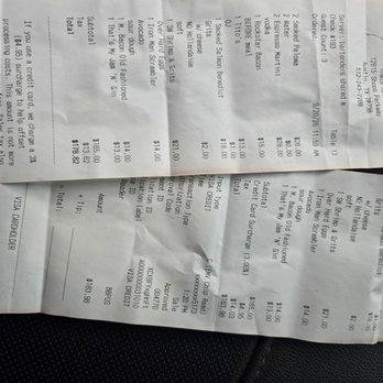 That’s my jam - Receipt - New American Near Me - The Hills, Texas