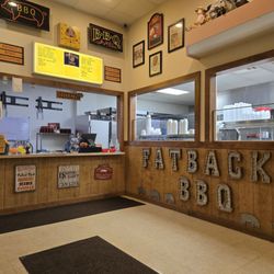 Fatback's Barbecue - Kitchen and cashier
