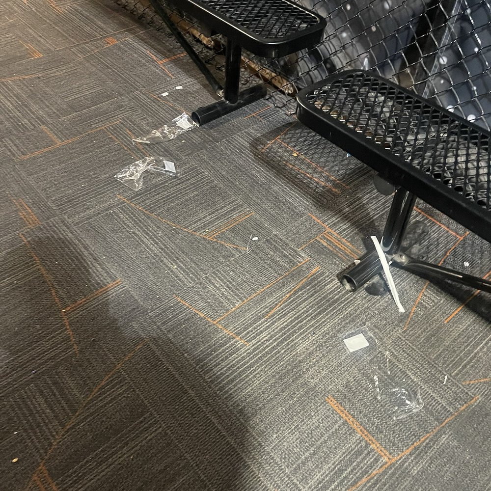 Big Air Trampoline Park - Trash everywhere - Trampoline Parks Near Me - Buena Park, California Big Air Trampoline Park - Trash everywhere - Trampoline Parks Near Me - Buena Park, California