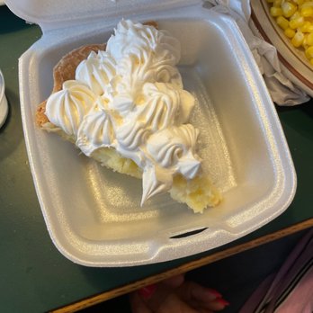 Yogi's Diner - a piece of pie in a styrofoam container - Breakfast & Brunch Near Me - Vicksburg, Michigan Yogi's Diner - a piece of pie in a styrofoam container - Breakfast & Brunch Near Me - Vicksburg, Michigan