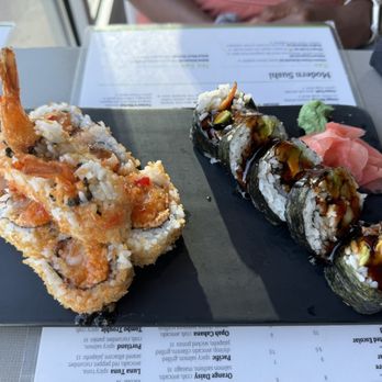 Ponzu Sushi and Grill - Firecracker and Unagi Maki rolls --06-23-2024 That Firecracker roll is EVERYTHING - Sushi Bars Near Me - Omaha, Nebraska Ponzu Sushi and Grill - Firecracker and Unagi Maki rolls --06-23-2024 That Firecracker roll is EVERYTHING - Sushi Bars Near Me - Omaha, Nebraska