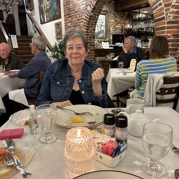 The Columbia - My beautiful wife enjoying her meal - Spanish Near Me - St Augustine, Florida