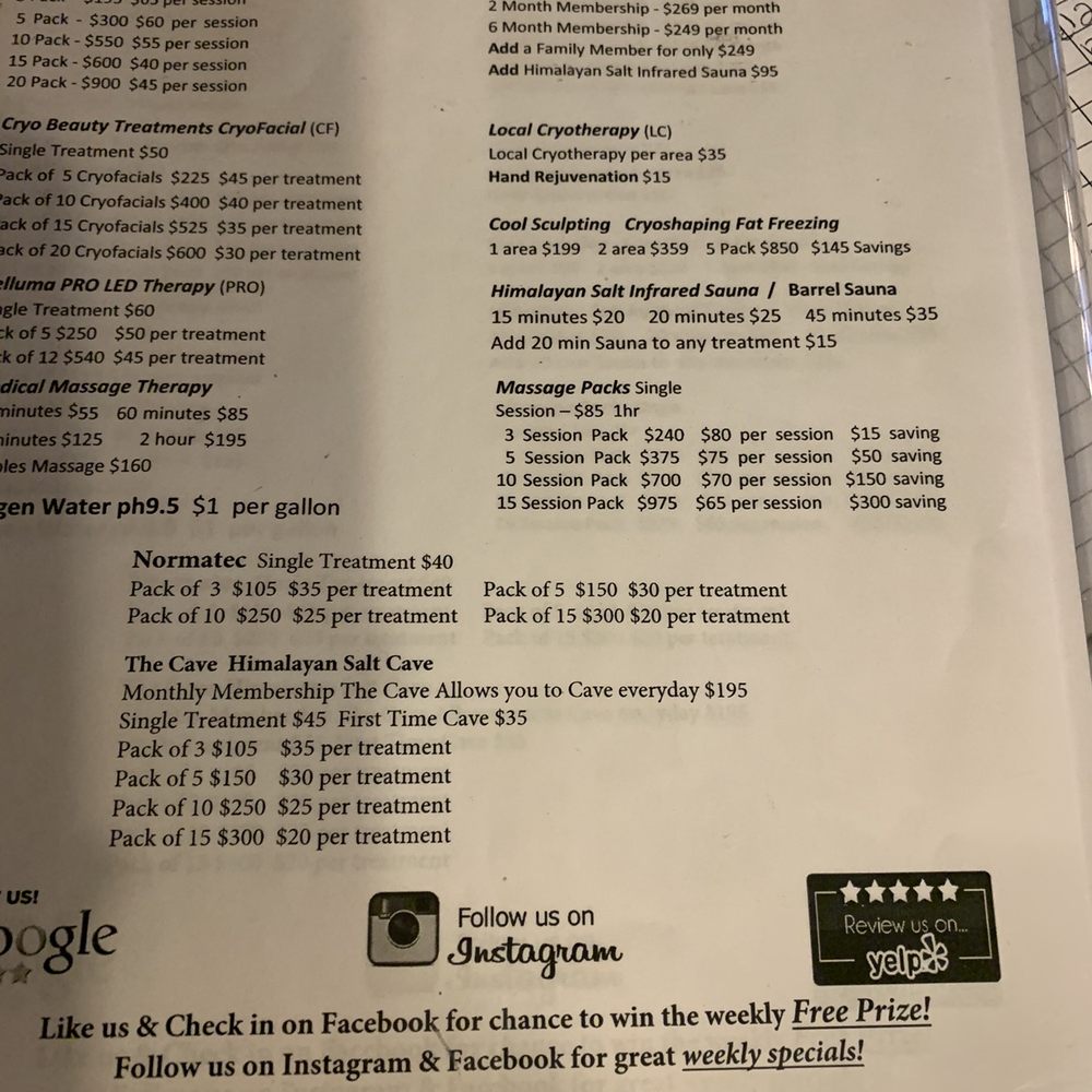 Redlands Cryo Spa - Pricing - Day Spas Near Me - Redlands, California Redlands Cryo Spa - Pricing - Day Spas Near Me - Redlands, California