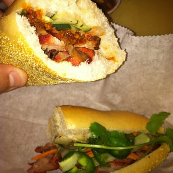Saigon Cuisine - $4 honey roster pork sandwich = heaven - Vietnamese Near Me - Margate, Florida
