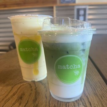 Matcha - Mango Smoothie and Matcha - Bubble Tea Near Me - Laguna Niguel, California