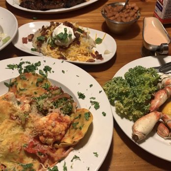 Cattlemens - Porcini Mushroom Ravioli, Loaded Potato and dungeness - Steakhouses Near Me - Livermore, California