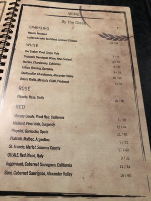 Menu photo 7 Windsor Mill Tavern Windsor, CO