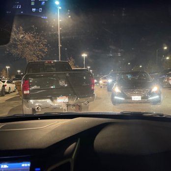 SoFi Stadium - There was no parking so the truck ahead us decided to just park in middle of aisle - Stadiums & Arenas Near Me - Inglewood, California SoFi Stadium - There was no parking so the truck ahead us decided to just park in middle of aisle - Stadiums & Arenas Near Me - Inglewood, California