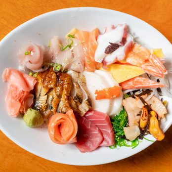 Sake Bomb - a plate of sushi and sashimi - Asian Fusion Near Me - Durham, North Carolina Sake Bomb - a plate of sushi and sashimi - Asian Fusion Near Me - Durham, North Carolina
