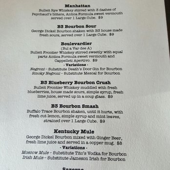 Bacon Bourbon And Beer - Drinks list - American Near Me - Washington, Pennsylvania Bacon Bourbon And Beer - Drinks list - American Near Me - Washington, Pennsylvania