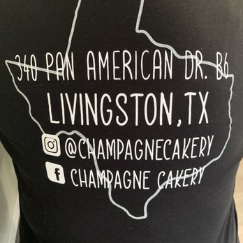 Champagne Cakery - a man in a black shirt - Cupcakes Near Me - Livingston, Texas