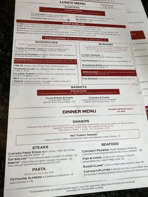 Menu photo 3 Parkside Restaurant and Lounge Garibaldi, OR Menu photo 3 Parkside Restaurant and Lounge Garibaldi, OR