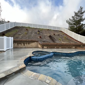 California Pools - Corona - Our backyard...we love how it came out!!!! - General Contractors Near Me - Corona, California