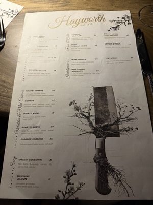 Menu photo 2 Hayworth Henderson, NV