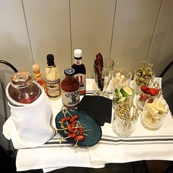 foothill - Bloody Mary Cart - New American Near Me - Pasadena, California