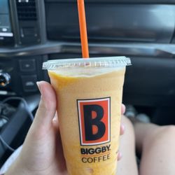 Biggby Coffee - Mango Blood Orange Creme Freeze