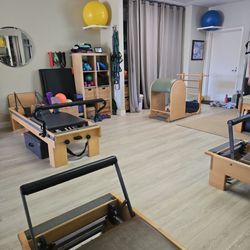 Pilates & Beyond Studio - Looking toward the back door