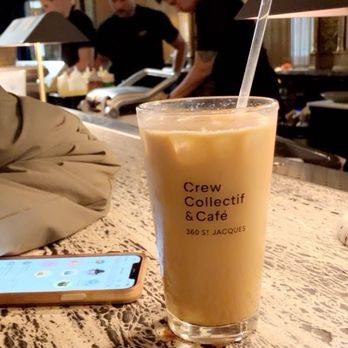 Crew Collective & Café - Iced Coffee - Shared Office Spaces Near Me - Montreal, Quebec