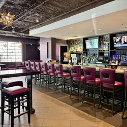 Cocina 214 - Bar area, separate from the main dining area