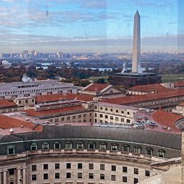View of the Washington Monument from the tower View of the Washington Monument from the tower