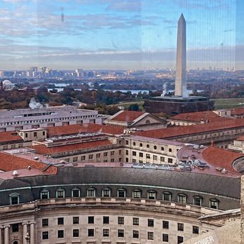 Old Post Office Tower - View of the Washington Monument from the tower - Landmarks & Historical Buildings Near Me - Washington, DC, District of Columbia Old Post Office Tower - View of the Washington Monument from the tower - Landmarks & Historical Buildings Near Me - Washington, DC, District of Columbia