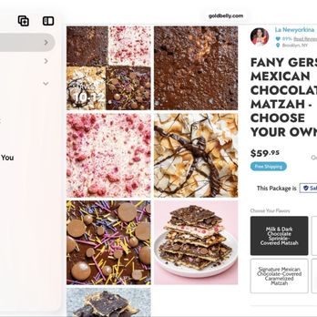 La Newyorkina - Chocolate matzos - Ice Cream & Frozen Yogurt Near Me - New York, New York