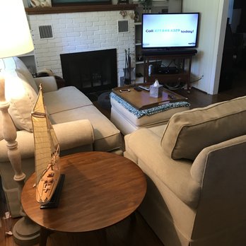 Spanos Upholstery - The cushions were firmed up. - Furniture Reupholstery Near Me - Huntington Station, New York Spanos Upholstery - The cushions were firmed up. - Furniture Reupholstery Near Me - Huntington Station, New York